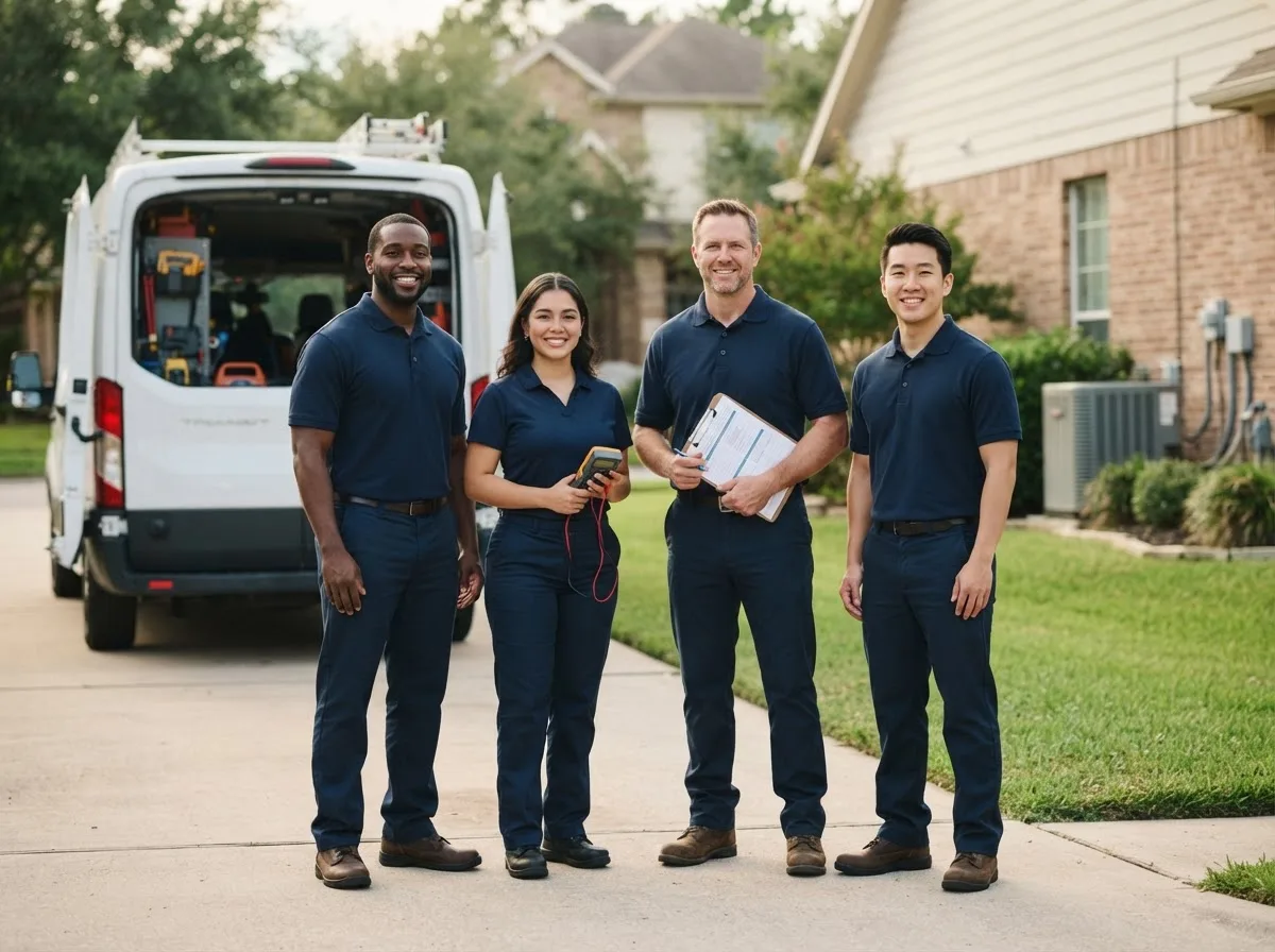 Certified HVAC technician near Rowley, IA